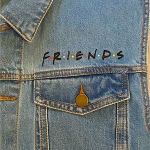 FRIENDS Denim Lobster Vest